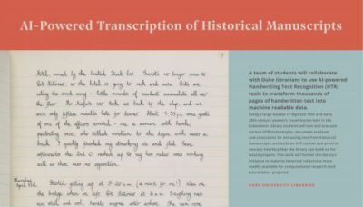 AI-powered Transcription of Historical Manuscripts