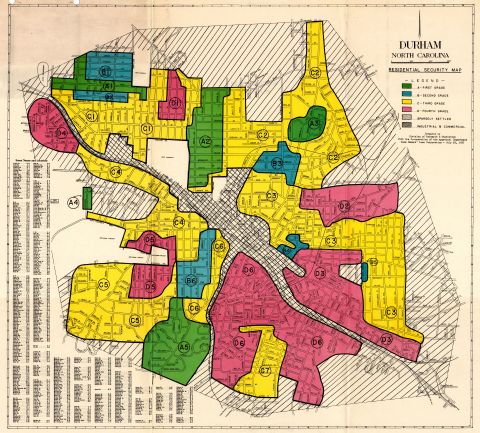 Race and Housing in Durham over the Course of the 20th Century