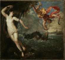 painting of Perseus and Andromeda